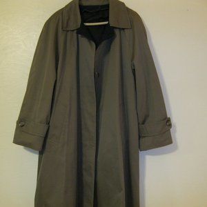 London Fog dark khaki trench coat